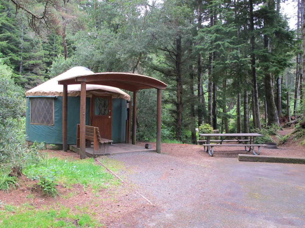 Umpqua Lighthouse State Park Campground - Oregon Coast