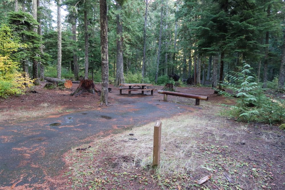 Adams Fork Campground - Gifford Pinchot National Forest, Washington