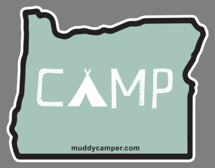 Oregon CAMP Sticker - Image 4