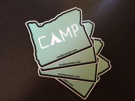 Oregon CAMP Sticker - Image 3