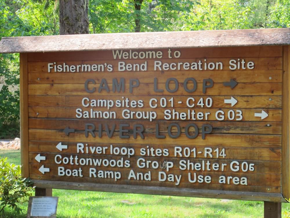 Fishermen's Bend Campground - Mill City, Oregon