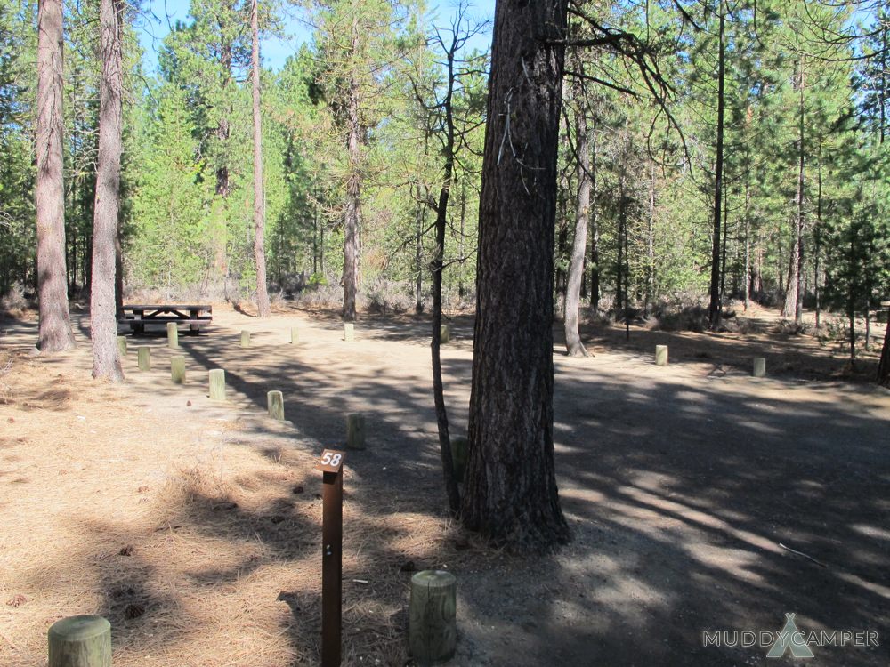 Gull Point Campground - Wickiup Reservoir, Central Oregon