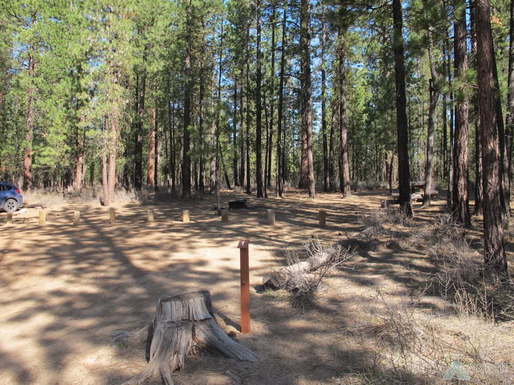 Wyeth Campground - Deschutes River, Oregon