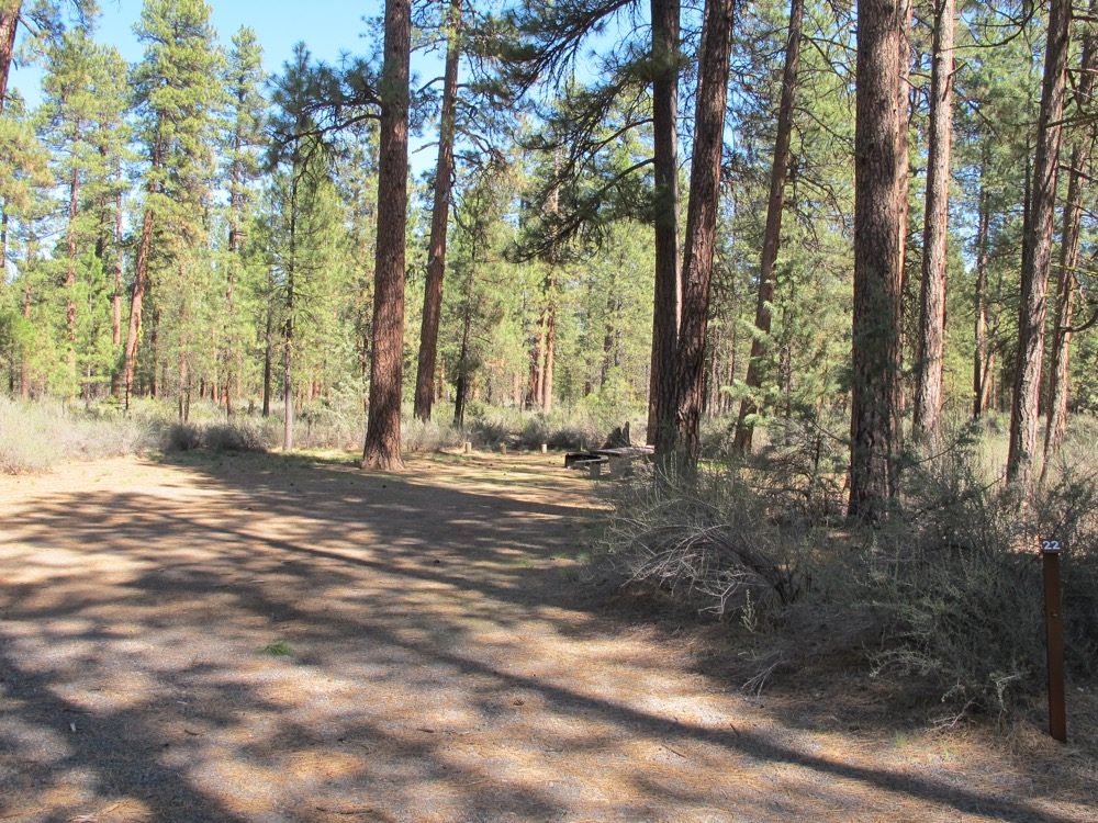 Indian Ford Campground - Indian Ford Creek, Central Oregon