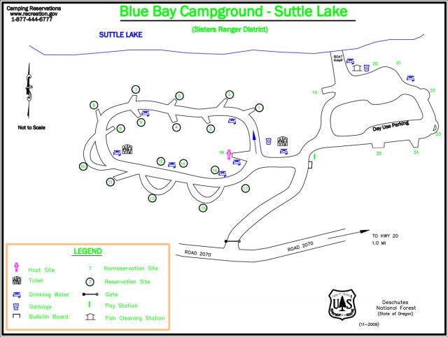 Blue Bay Campground - Suttle Lake, Central Oregon