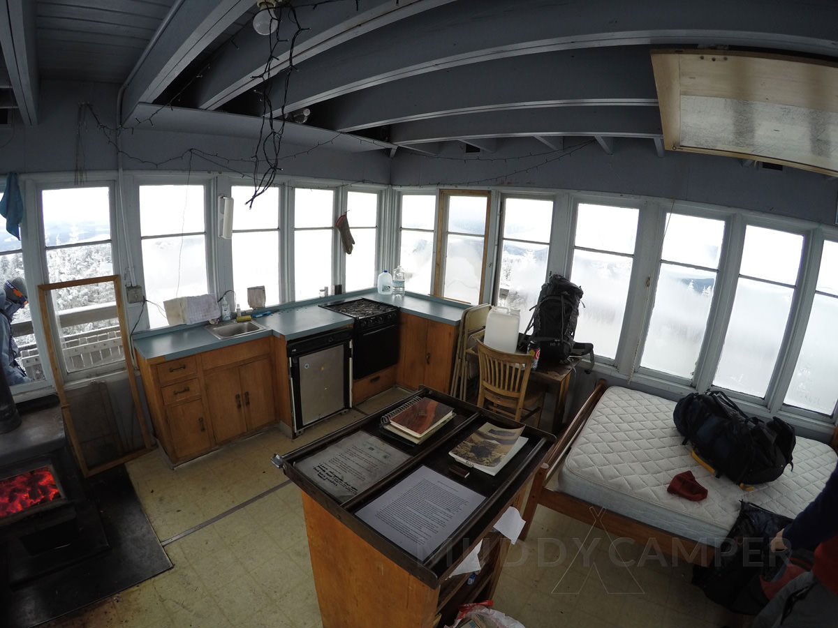 Clear Lake Butte Fire Lookout Winter Cabin Rental Mt Hood Oregon