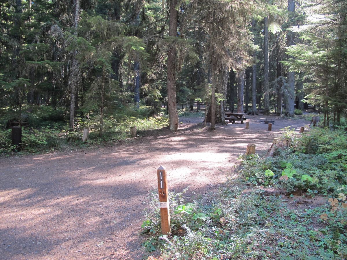 Oak Fork Campground Timothy Lake, Oregon - Mt. Hood National Forest